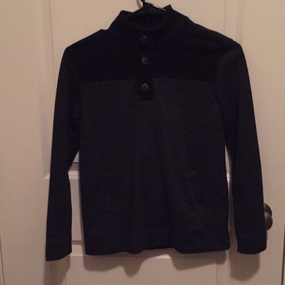 1/4 button sweater size BOYS L